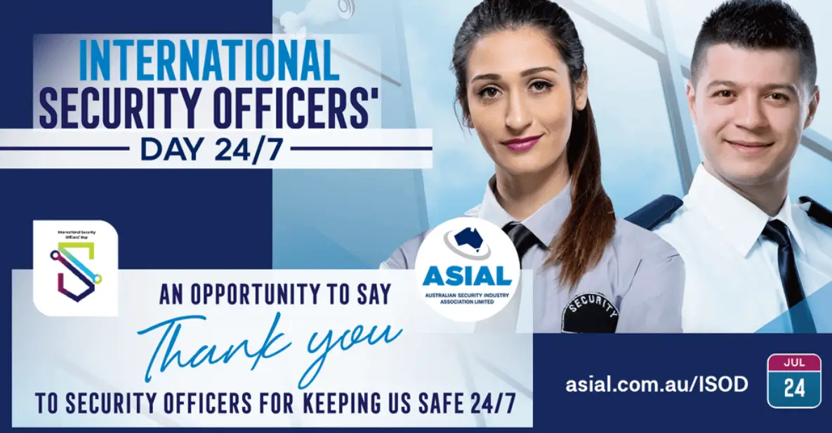 Say Thank You This International Security Officer’s Day July 24th